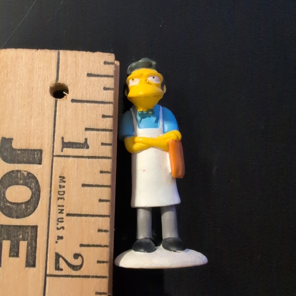 The Simpsons Moe Hawthorne Village Christmas Figurine 2004 91819D Matt Groening - Picture 4 of 5